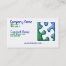 Search for jigsaw puzzle business cards Fun