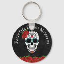 Search for dia de muertos key rings Colourful