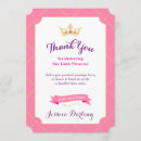 Search for princess thank you cards Purple