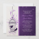 Search for swirls wedding invitations Purple