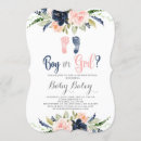 Search for baby footprint invitations He or she