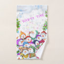 Search for funny christmas bath towels Happy