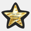 Search for shining stars stickers Black