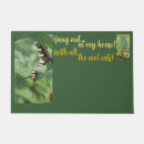Search for butterfly doormats Caterpillar