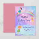 Search for rainbow fairy birthday invitations Magic