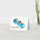 Search for peace on earth photo cards Watercolor