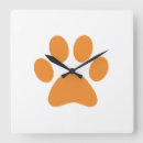 Search for dog paw clocks Keepsake