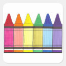 Search for crayon stickers Rainbow