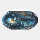 Search for fantasy oval stickers Woman