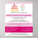 Search for bake sale posters Cake