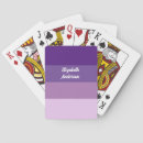 Search for trendy playing cards Stripes
