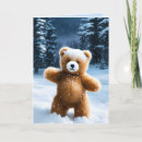 Search for teddy christmas cards Snow