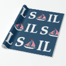 Search for sail wrapping paper Navy