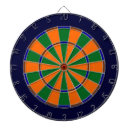 Search for blue and orange dartboards Colourful