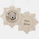 Search for soft coated wheaten terrier christmas tree decorations Wheatie
