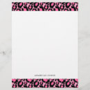 Search for monogram zebra pattern cards invites Pink