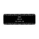Search for black lace return address labels Gothic