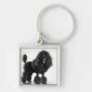 Search for black poodle dog key rings Animal