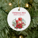Search for candle christmas tree decorations Pine