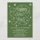 Search for chic seasonal invitations New year's eve party