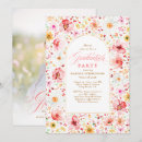 Search for wildflower graduation invitations Floral