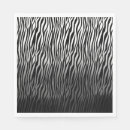 Search for zebra napkins White