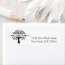 Search for family tree return address labels Simple