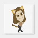 Search for halloween magnets Cat
