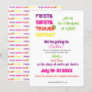 Search for fiesta hen party invitations Cabo