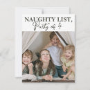 Search for naughty list christmas cards Cute