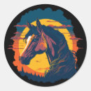 Search for horse head stickers Illustration