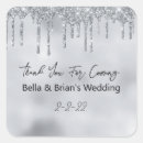 Search for thank you coming to my party stickers Glitter