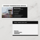 Search for truck transport business cards Driver
