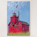 Search for michigan lighthouse puzzles Nautical