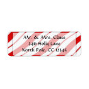 Search for candy cane return address labels Winter