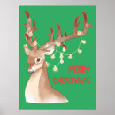 Search for christmas reindeer posters Xmas