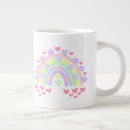 Search for big rainbow mugs Whimsical