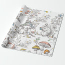 Search for cottagecore wrapping paper Mushrooms