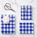 Search for blue plaid wrapping paper Trendy