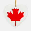 Search for canada flag christmas tree decorations North america