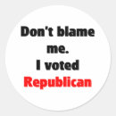 Search for blame stickers Conservative