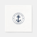 Search for nautical napkins Anchor