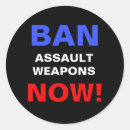 Search for weapons round stickers Gun control