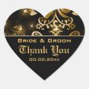 Search for gold heart wedding stickers Birthday