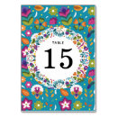 Search for mexican table cards Blue