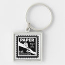 Search for 1st anniversary key rings Black and white