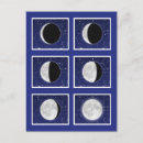 Search for moon phases postcards Moon and stars