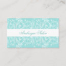 Search for embellished business cards Feminine