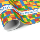 Search for building blocks wrapping paper Fun