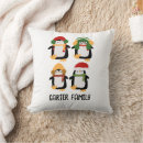 Search for cute penguin cushions Xmas